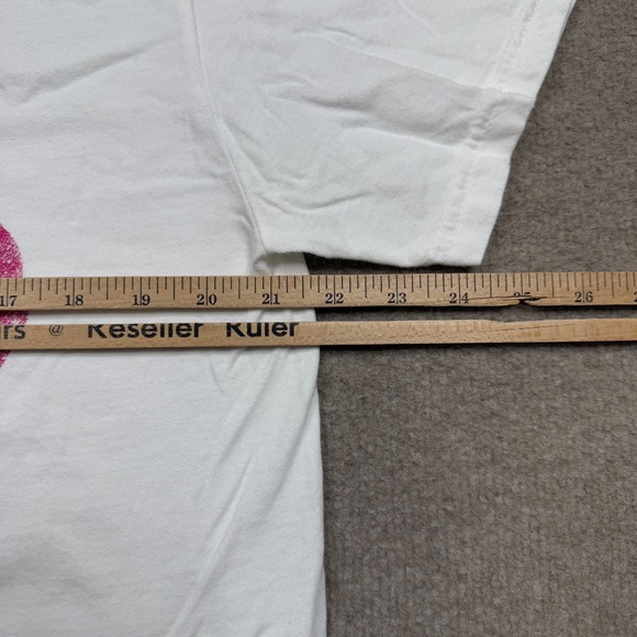 Cruel World T Shirt Mens Size L Large White Short Sleeve Pasadena 2022 - Picture 6 of 9